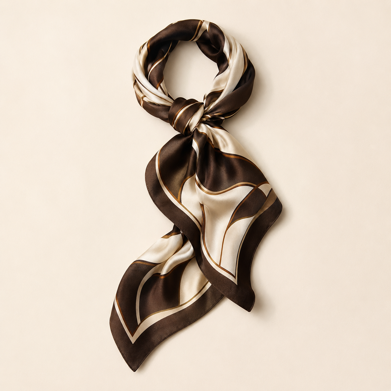 Sable Silk Scarf